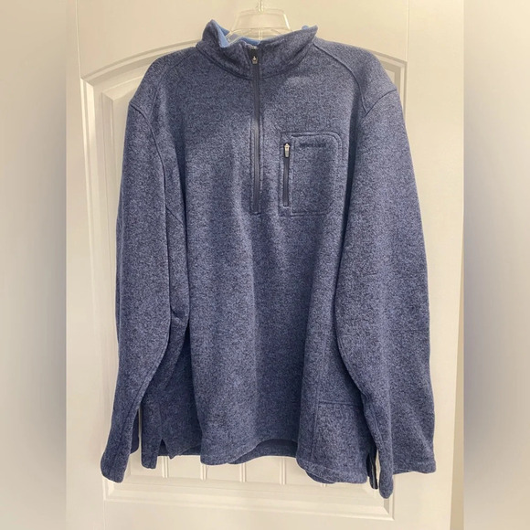 Woolrich Anglers 1/4 zip fleece/sweater midnight blue. Size XXL. Big and… - Picture 1 of 7